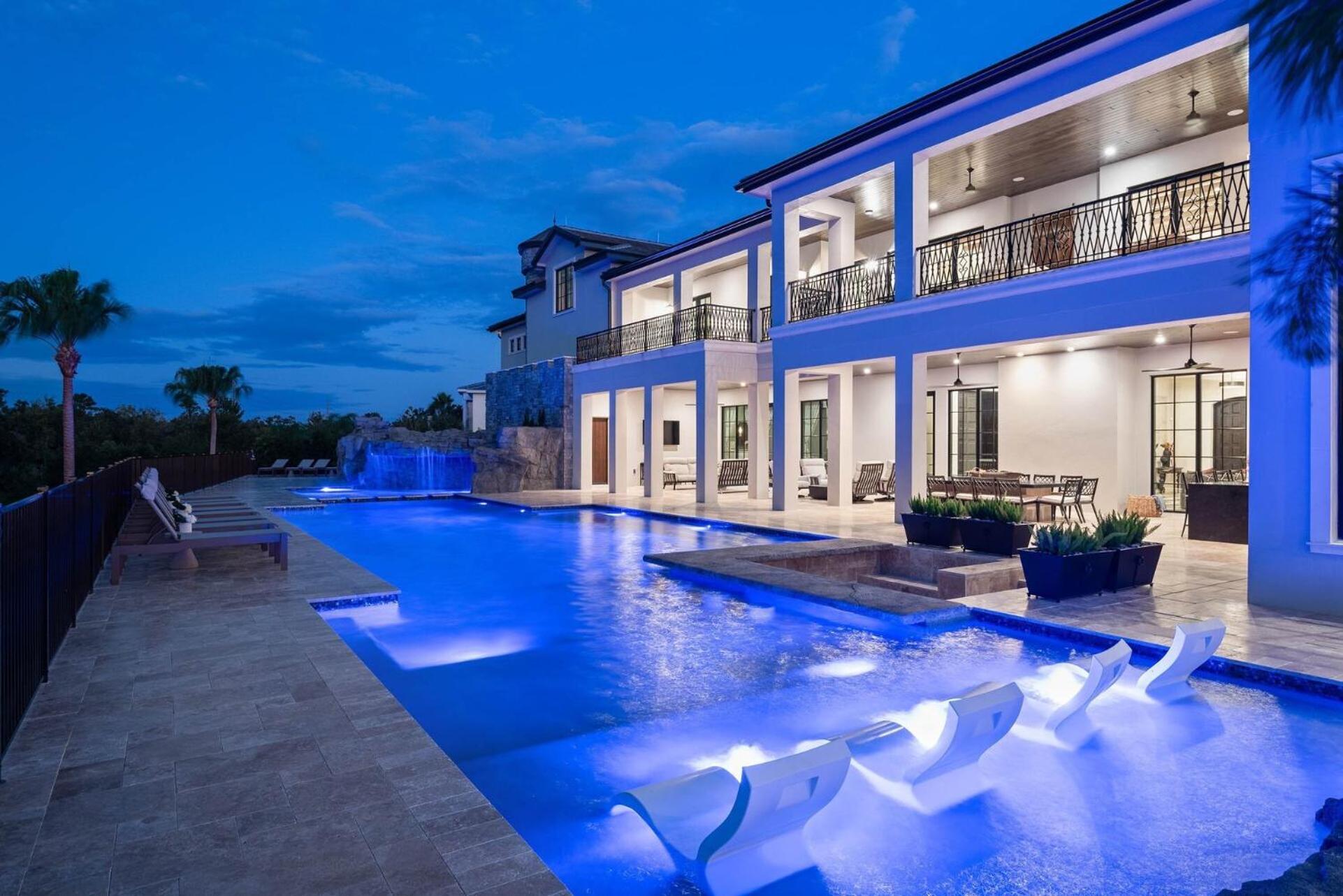 Luxurious 15 Bedroom Villa In Orlando6515 كيسيمي المظهر الخارجي الصورة